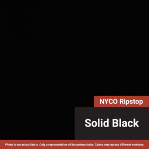 Black NYCO Ripstop Fabric